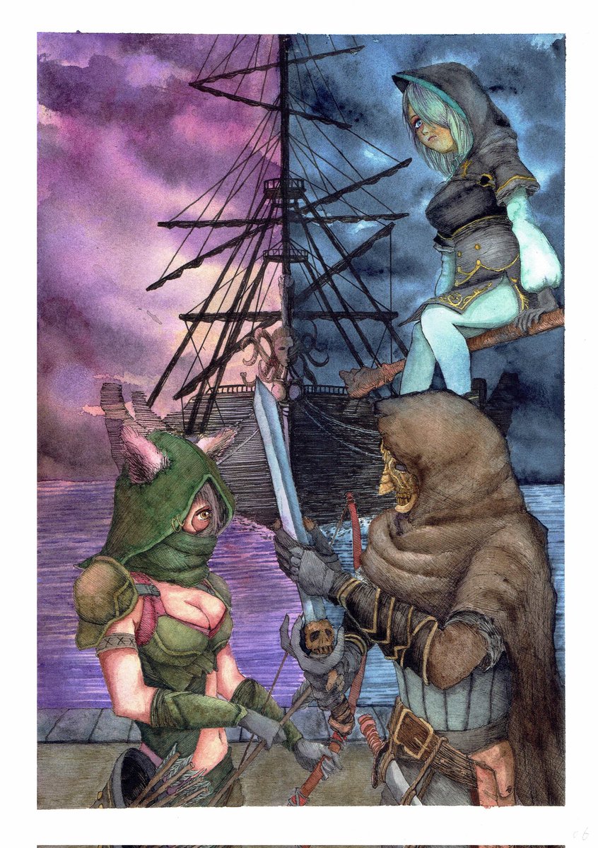 #ウィズダフネ
#wizardry
#サヴィア
#シェリリーニャ
#仮面の冒険者
#大異形