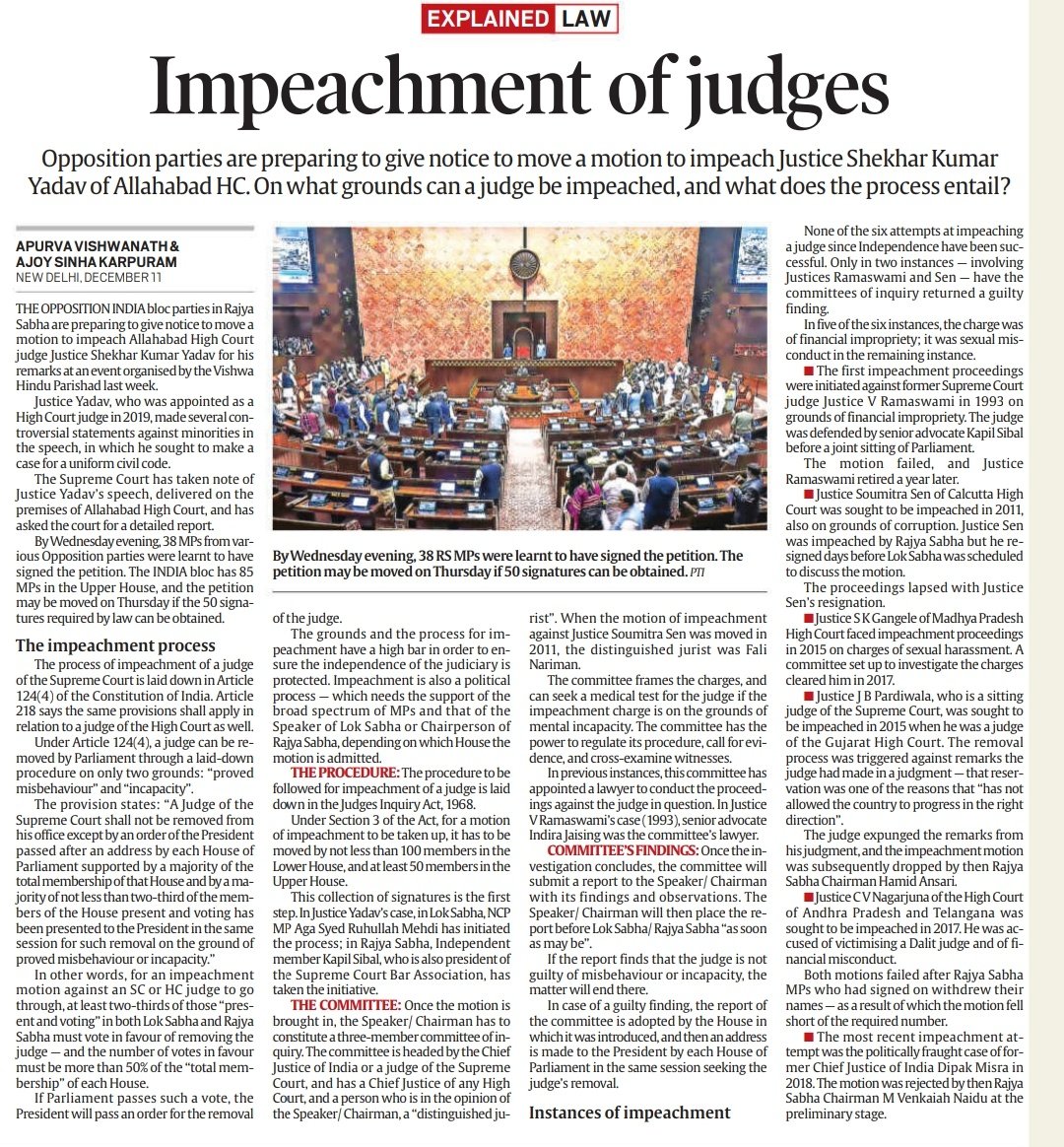 UpscScreenshots's tweet photo. Impeachment Of Judges. A topic that is in news on regular basis. 

This single screenshot will give you enough content to write your mains Answers. 

And also for Prelims exam. #UPSC #UPSCmains #UPSC https://t.co/kAgKB6oeXk