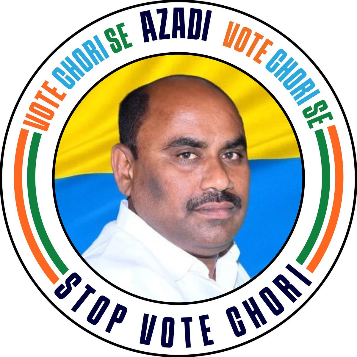 Ravidevt's tweet photo. 01. Join https://t.co/onNNWCnGm5

02. Tweet your photo mentioning @CongressAid with your registered mobile number

03. Get your #NewProfilePic | VAY DP and update.
#TogetherWeCan | #VoterAdhikarYatra 👣
