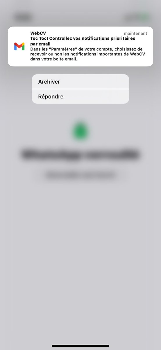 Des Notifications 🔔 dans votre boîte email : bien qu'elles soient super importantes, vous avez le droit d'autoriser leur réception ou non. C'est simple à activer/désactiver dans vos "Paramètres" de compte. 
PS: La désactivation ne vous bloquera pas la réception de vos codes OTP.
