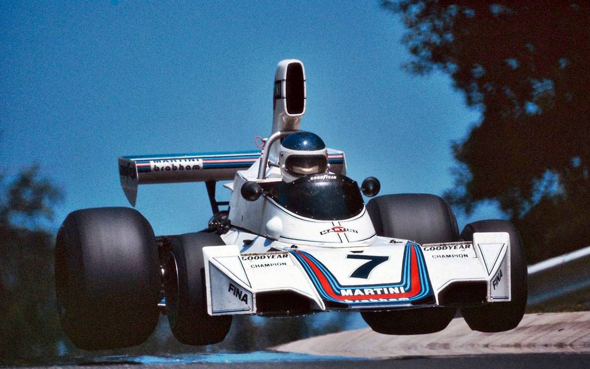 Carlos Alberto Reutemann, Brabham BT-44B. Nürburgring 1975.