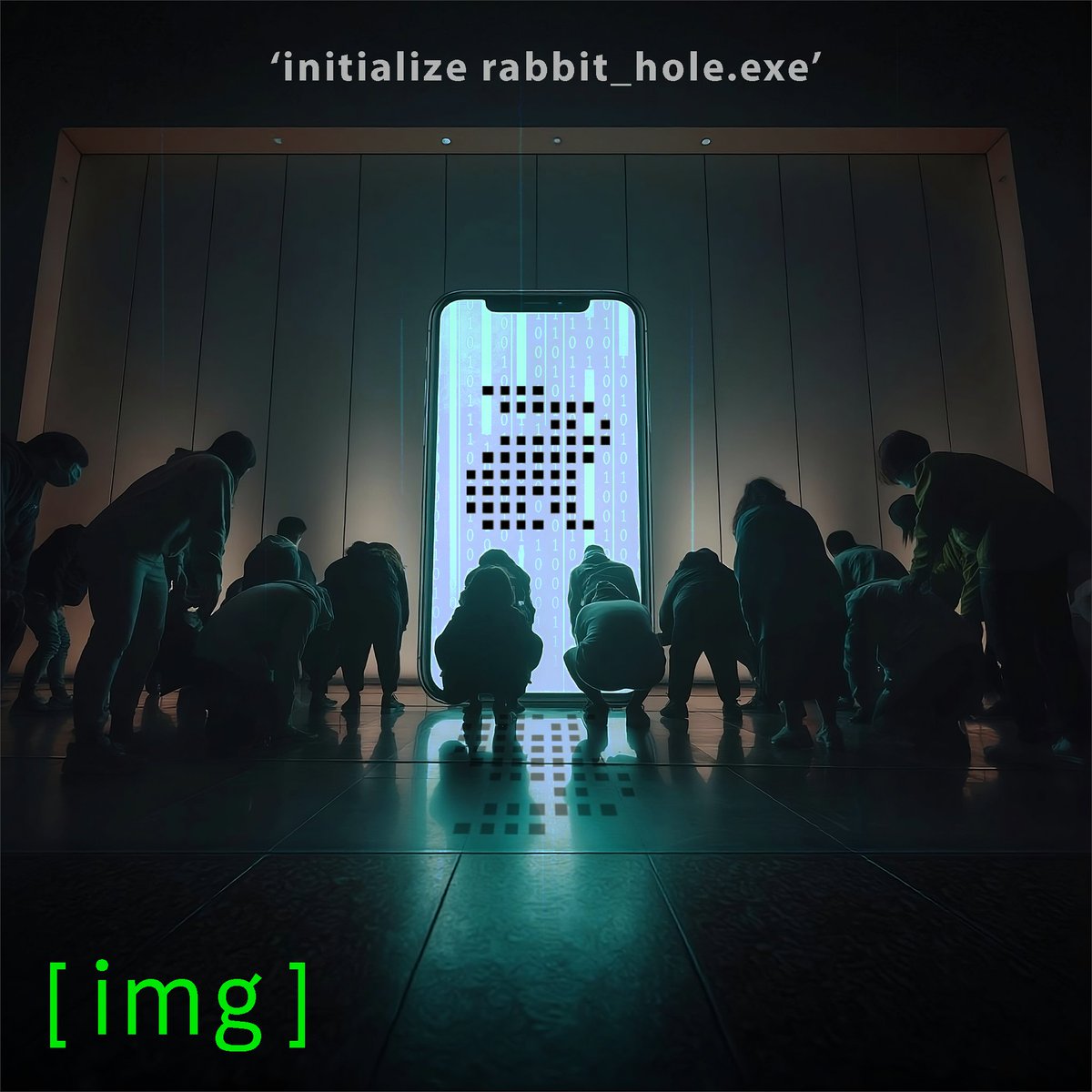 nondoxxed's tweet image. Follow the white rabbit $IMG #Imgprotocol