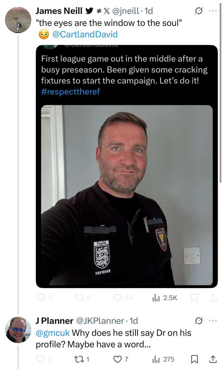 Dr Dave Cartland BMedSc MBChB Ex-MRCGP tweet media