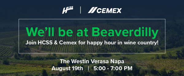 HCSS (@hcss) on Twitter photo Join us for a complimentary happy hour at Beverdilly, presented in partnership with <a href="/Cemex_USA/">Cemex U.S.</a> ! Enjoy an evening of drinks, small bites, and networking with leaders in the construction industry. Register today & we look forward to seeing you there!
s.marketing.us.cemex.com/LP=93 Join us for a complimentary happy hour at Beverdilly, presented in partnership with <a href="/Cemex_USA/">Cemex U.S.</a> ! Enjoy an evening of drinks, small bites, and networking with leaders in the construction industry. Register today & we look forward to seeing you there!
s.marketing.us.cemex.com/LP=93