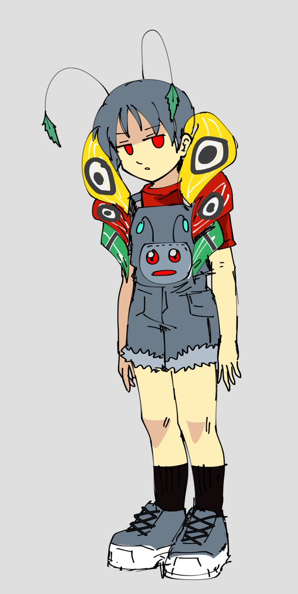 U.M.A (unidentified mysterious animal) musume mothman
