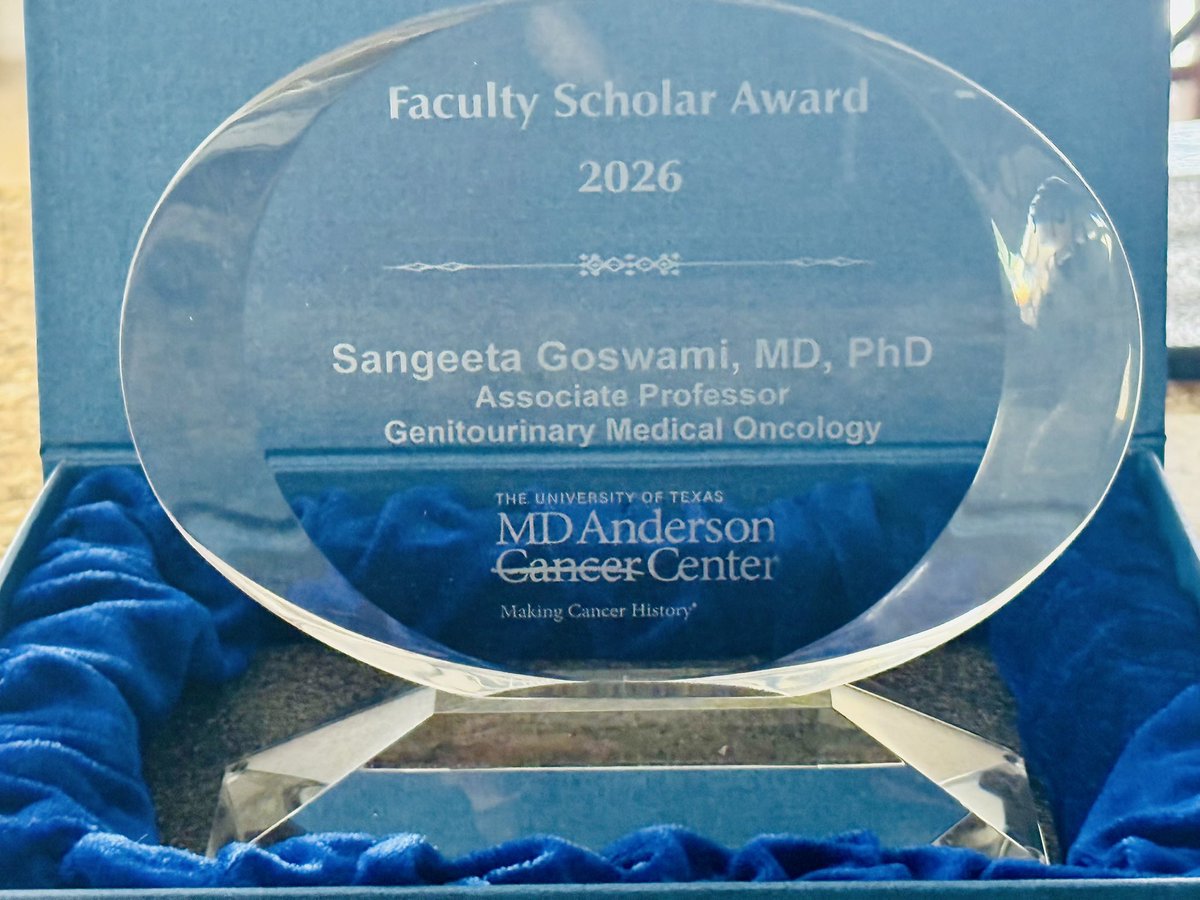 Sangeeta Goswami, MD,PhD (@sgoswamimdphd) on Twitter photo Thank you so much for the recognition. I truly appreciate it. <a href="/ppisters/">Peter WT Pisters, MD</a> <a href="/AnneTsao2/">Anne Tsao, MD, MBA</a> <a href="/CarinHagberg/">Carin Hagberg, MD</a> <a href="/MDAndersonNews/">MD Anderson Cancer Center</a> Thank you so much for the recognition. I truly appreciate it. <a href="/ppisters/">Peter WT Pisters, MD</a> <a href="/AnneTsao2/">Anne Tsao, MD, MBA</a> <a href="/CarinHagberg/">Carin Hagberg, MD</a> <a href="/MDAndersonNews/">MD Anderson Cancer Center</a>