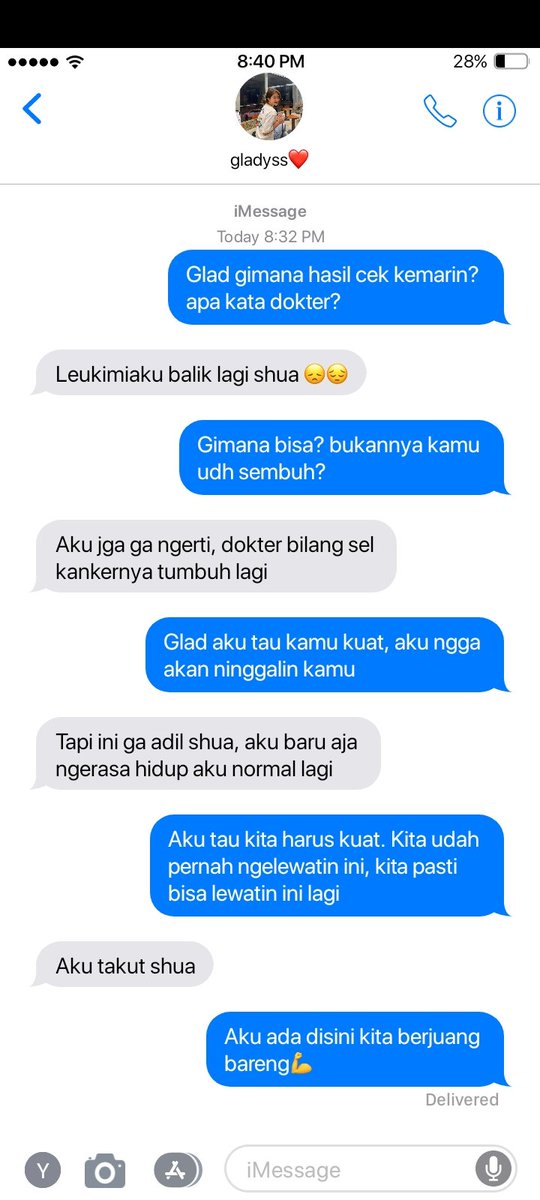 Joshua X OC prompt au •
                  Kita &amp; Batas Waktu 
Gladys dan Joshua bertemu di tengah pergulatan masing-masing Gladys yang berjuang melawan penyakitnya dengan Joshua yg dunianya hanyalah senar gitar mampukah mereka memperjuangkan cinta mereka?