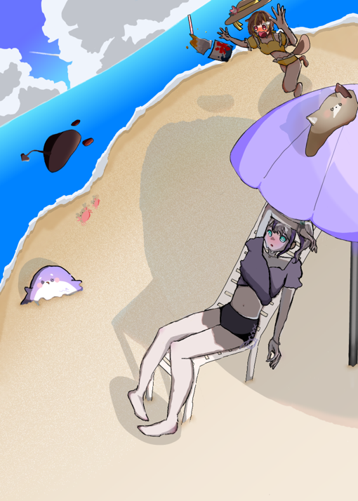 #ミリプロTCGイラストコンテスト 
①灼熱地獄