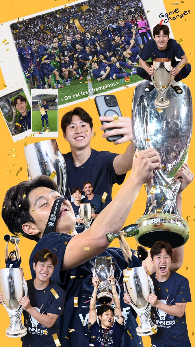 뚱땅뚱땅 이강인의 좌충우돌 트로피 짤