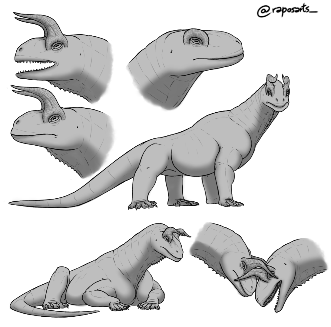 raposarts_'s tweet photo. Shringasaurus study.
#digitalart #paleoart #triassic #shringasaurus #reptile #archosauromorph https://t.co/6irAofEbzI