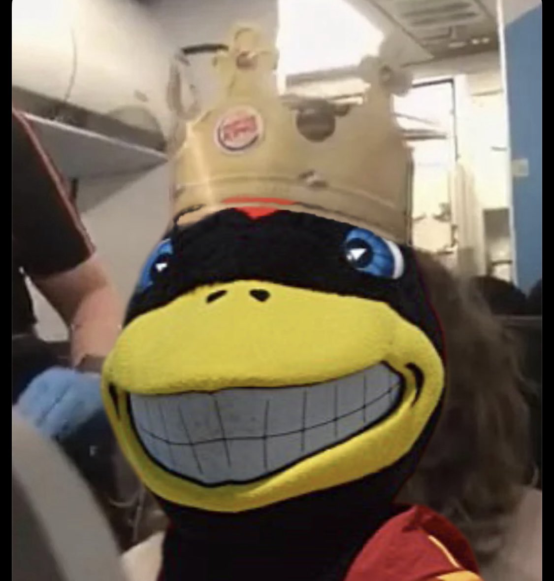 This insane Iowa State fan has completely ruined my flight to Ireland