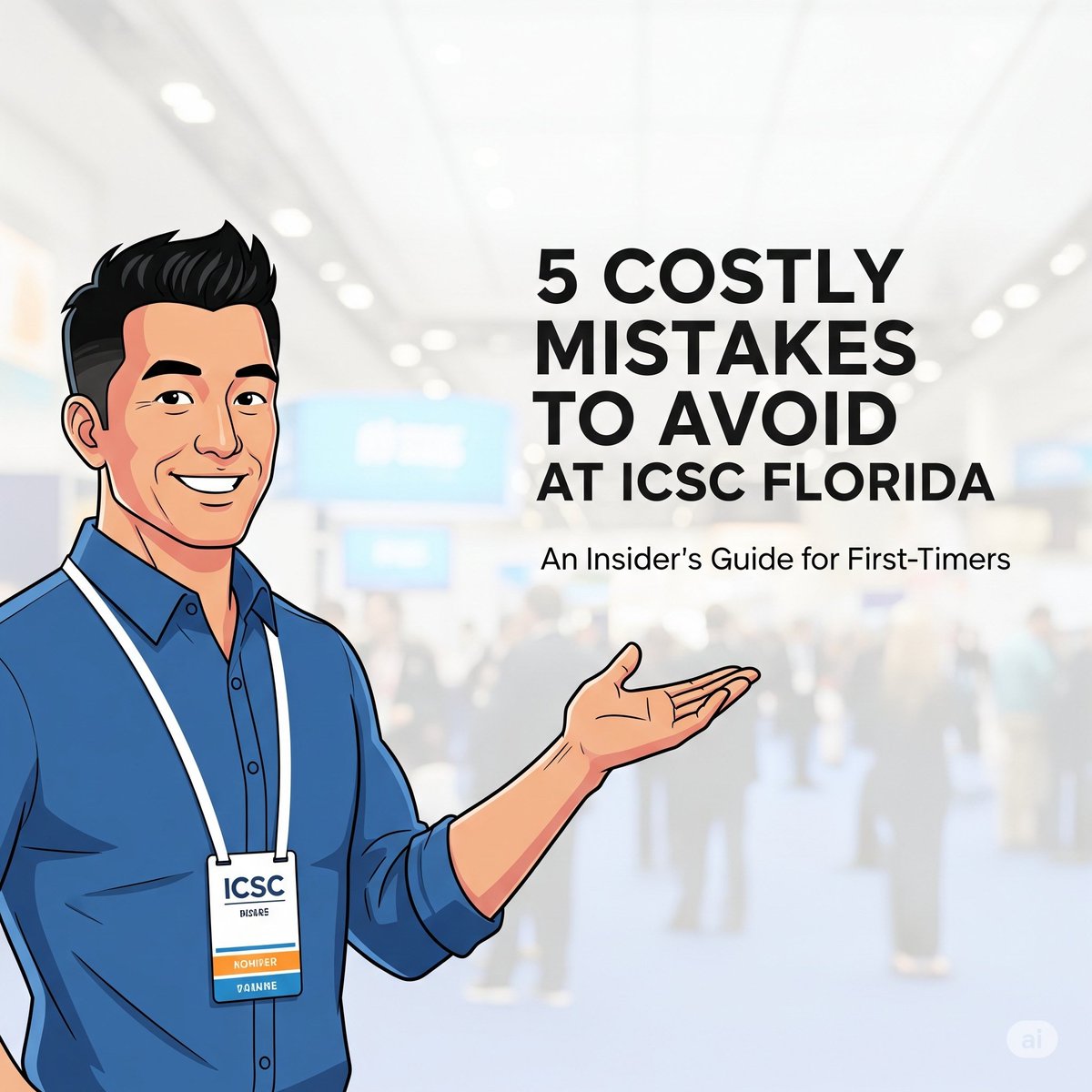 Hue_Chen's tweet photo. Heading to #ICSCFlorida? Don't make these 5 costly mistakes.
Here’s a quick visual guide to help you navigate the conference like a pro.
A thread 👇 https://t.co/mfN1Qfu8DB