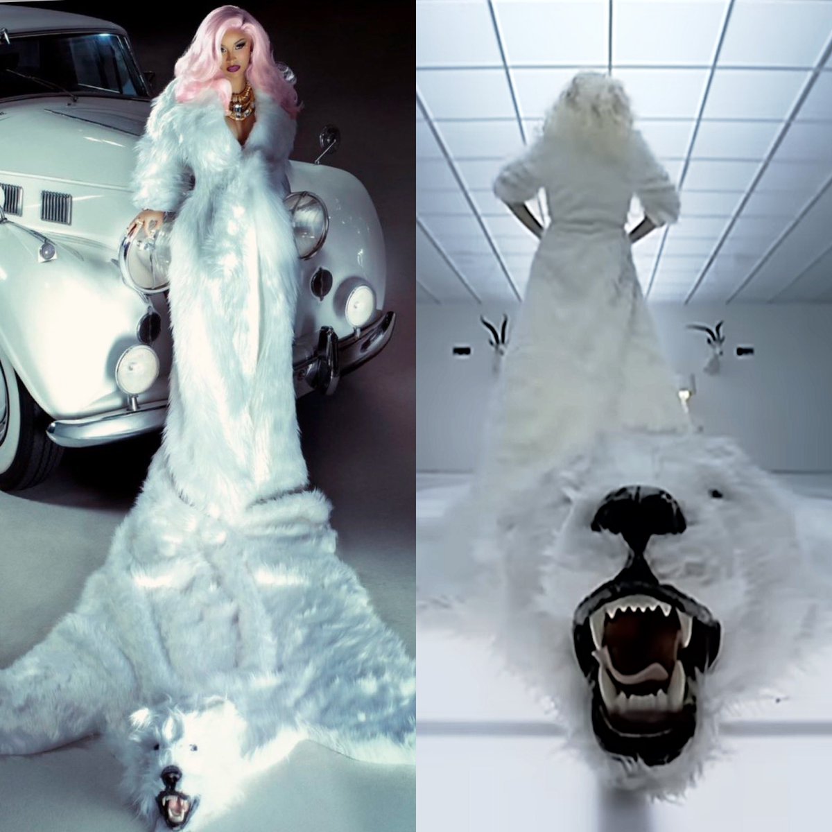 cardi b pays homage to lady gaga in bad romance for imaginary playerz.