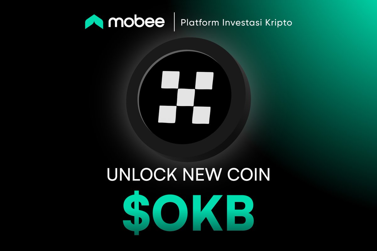 📢 New Listing on Mobee! 🚨

$OKB from <a href="/okx/">OKX</a>  is now live on <a href="/mobee_id/">Mobee</a>! $OKB is the official utility token of the <a href="/okx/">OKX</a> ecosystem.

⚡ Start trading now &amp; experience global crypto markets directly on <a href="/mobee_id/">Mobee</a>! 🚀

📱 Available on Google Play &amp; App Store
📊 Registered &amp; supervised