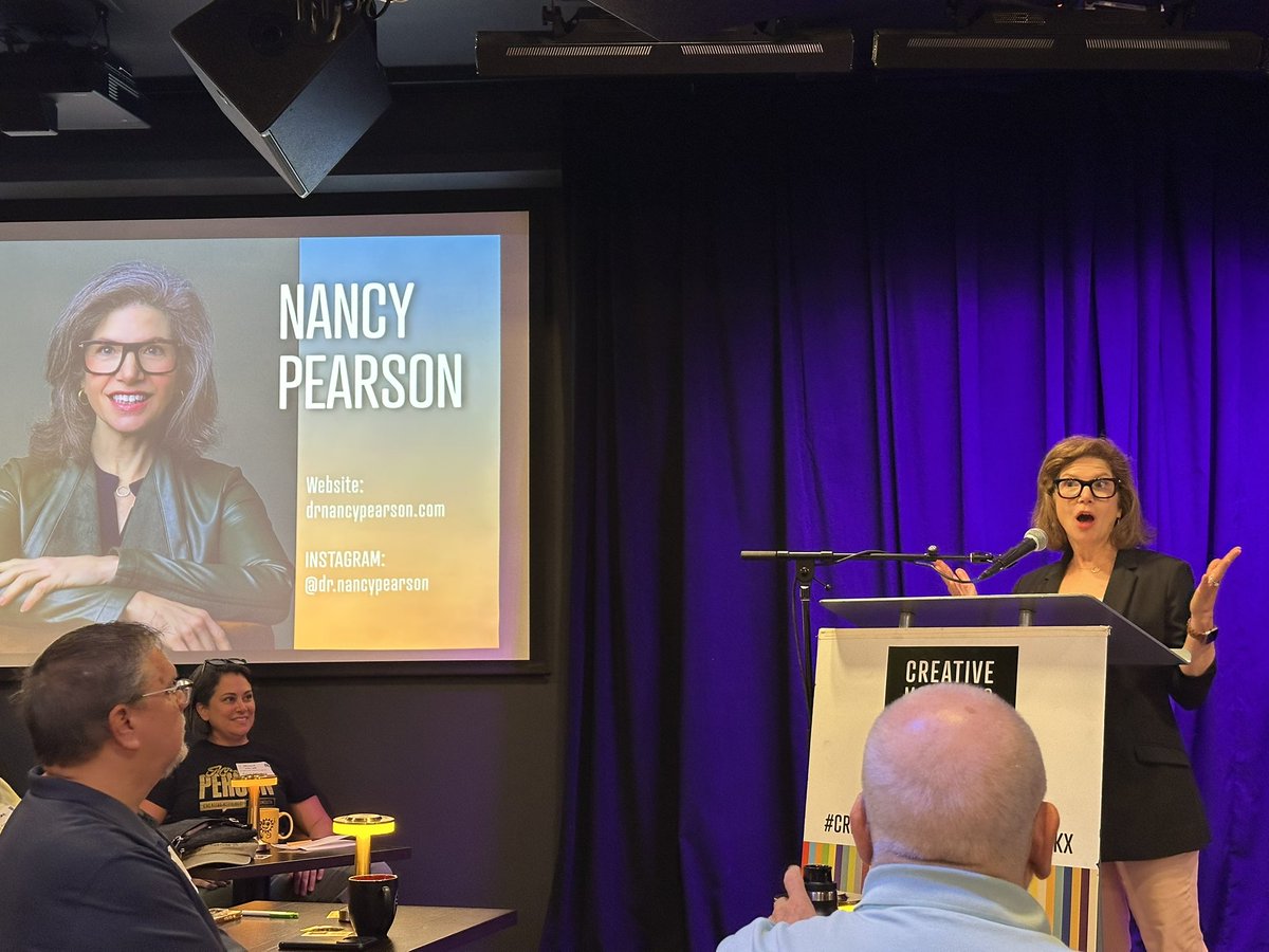 scottjoy's tweet image. “I didn’t have a map but I did have a compass.” —Nancy Pearson

#CMnomad #CreativeMornings #cmpkx