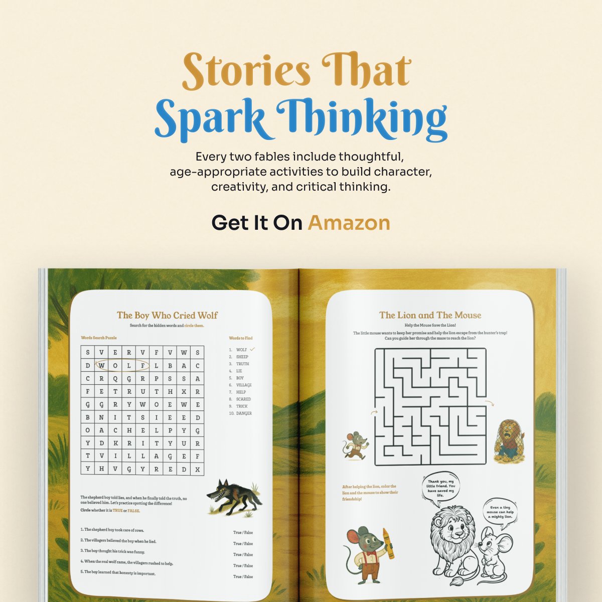 FableReads_com's tweet photo. 🌟 Our Vintage Edition of 25 Fables for Fun Quality Time is here! 🌟

📚 Now available on Amazon: https://t.co/8Vho48zcwz

#kidsbook #fablebook #storytimeforkids #readingwithkids #bedtimereading #kidlit #educationresources #familyreading #amazonkdp #fablereads https://t.co/VzmcfvzNmR