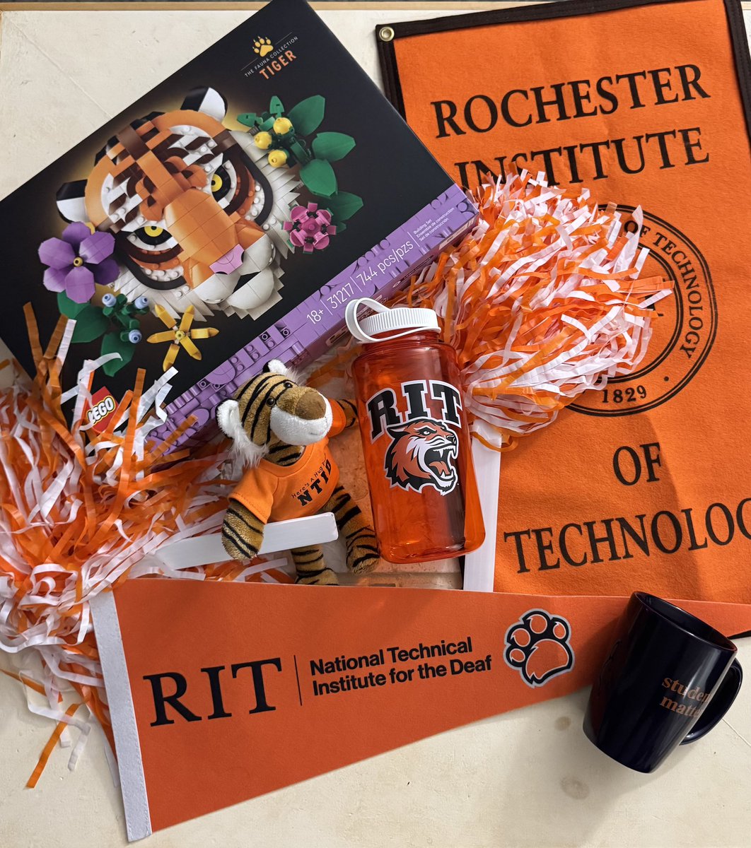 As I prepare to move to Rochester, DMV RIT/NTID alumni made sure I'm prepared to start on Monday!