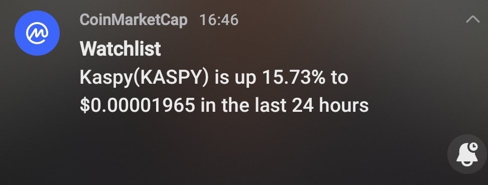 KaspaWizard's tweet image. Up +15.73% in 24h.

Not bad for a coin born from selling everything to save a cat. 🐱💜

$KASPY she's proof that heart runs faster than greed.
#KASPY #MemeCoin $KASPA #KRC20 #STRAYCATS #REALSTORY