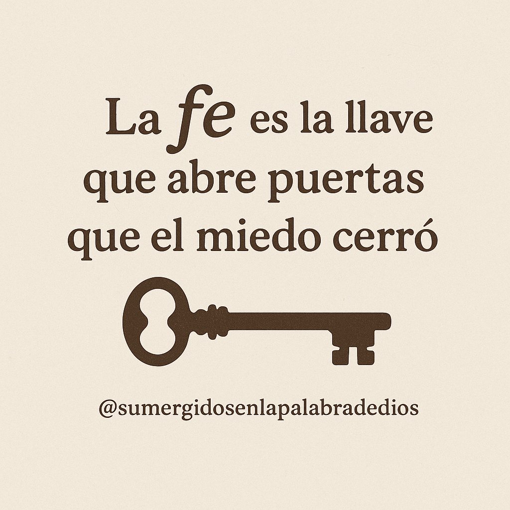 No se trata de no sentir temor, sino de creer que Dios es más grande que cualquier obstáculo. 

Aférrate a esa fe que transforma lo imposible en posible, porque en sus promesas siempre hay un final de esperanza.

📖Mateo 21:22