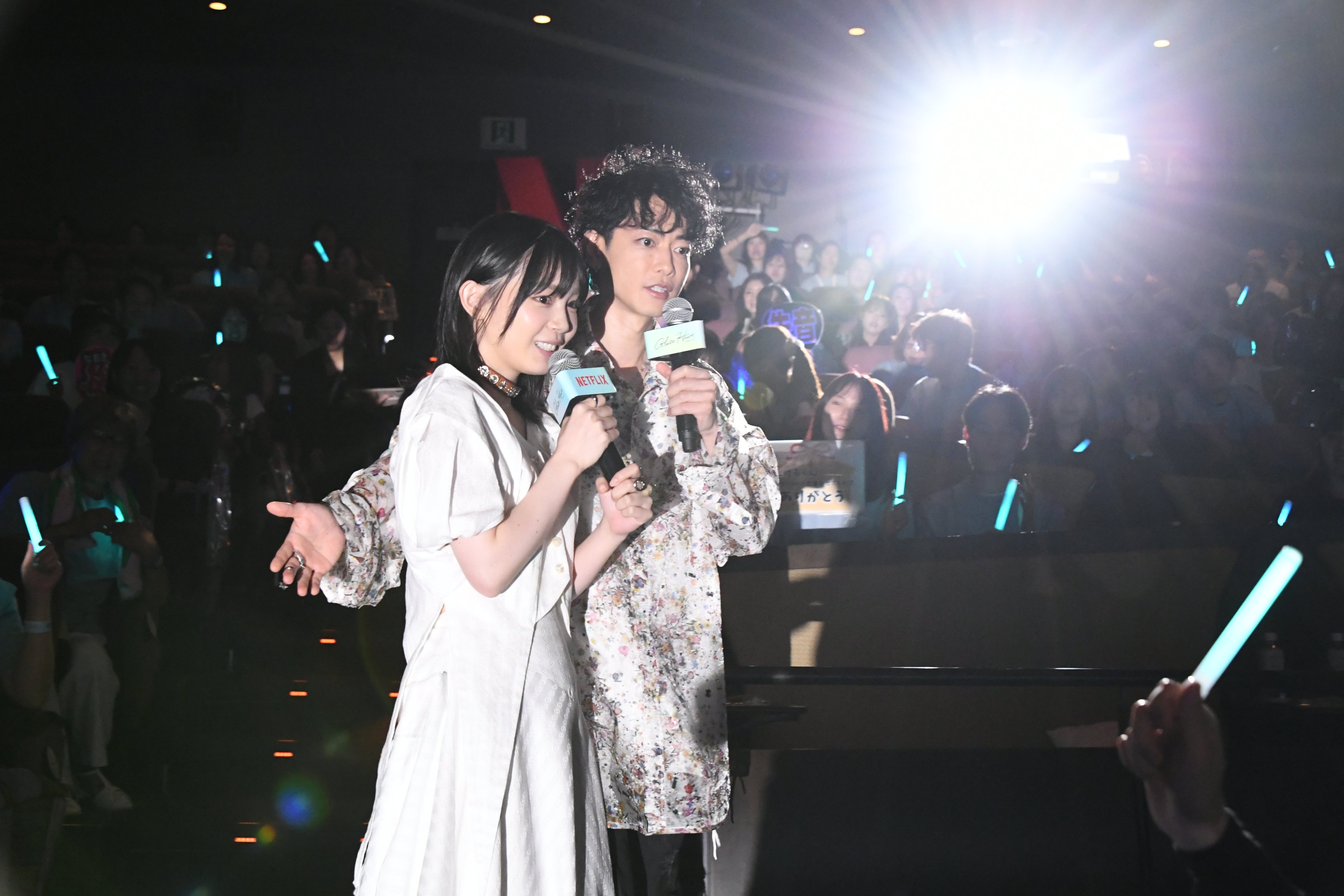 グラスハート 体感上映会 Netflixシリーズ「グラスハート」体感上映会＆佐藤 健（TENBLANK