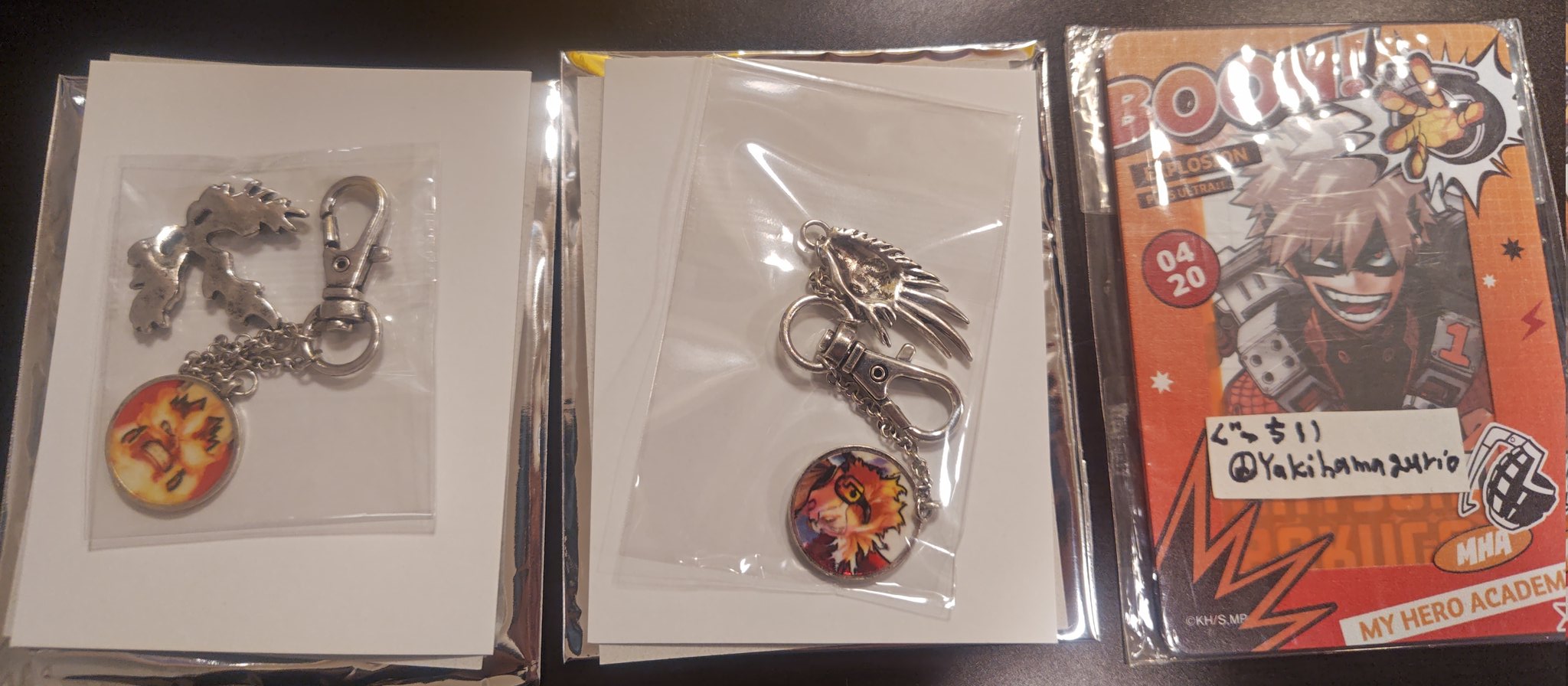 ヒロアカ原画展 合金チャームコレクション 僕のヒーローアカデミア ヒロアカ原画展 ヒロアカ 合金チャーム