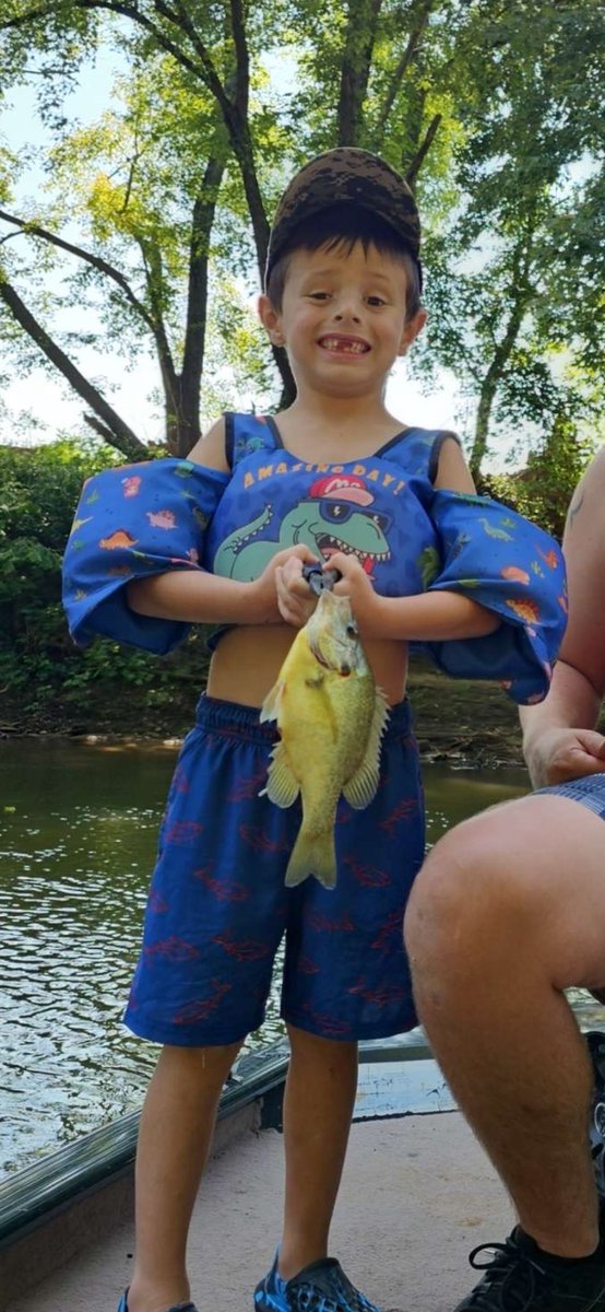 Brandon Wilkinson (@brawil86) on Twitter photo Check out this HUGE blue gill my son caught!!! He’s 5 and this blue gill was over a pound! Check out this HUGE blue gill my son caught!!! He’s 5 and this blue gill was over a pound!