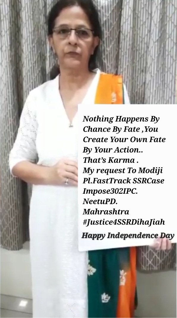 Neetu Pratab Daryanani (@neetupratab) on Twitter photo My request to our PMO <a href="/narendramodi/">Narendra Modi</a> ji,
Justice Delayed Is Justice Denied. I request you to make sure SSR gets Justice, which is the birth right of every human. I expect great things from you,but to move forward with no justice and waiting for 5 years feels like we are stagnant. My request to our PMO <a href="/narendramodi/">Narendra Modi</a> ji,
Justice Delayed Is Justice Denied. I request you to make sure SSR gets Justice, which is the birth right of every human. I expect great things from you,but to move forward with no justice and waiting for 5 years feels like we are stagnant.