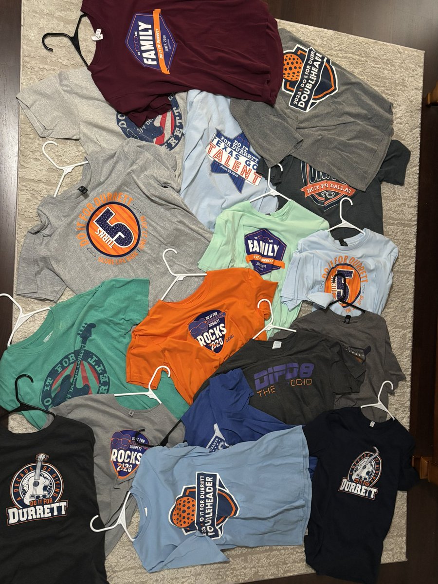 Who else is adding to their <a href="/DoItForDurrett/">Do It For Durrett</a> shirt collection this year?