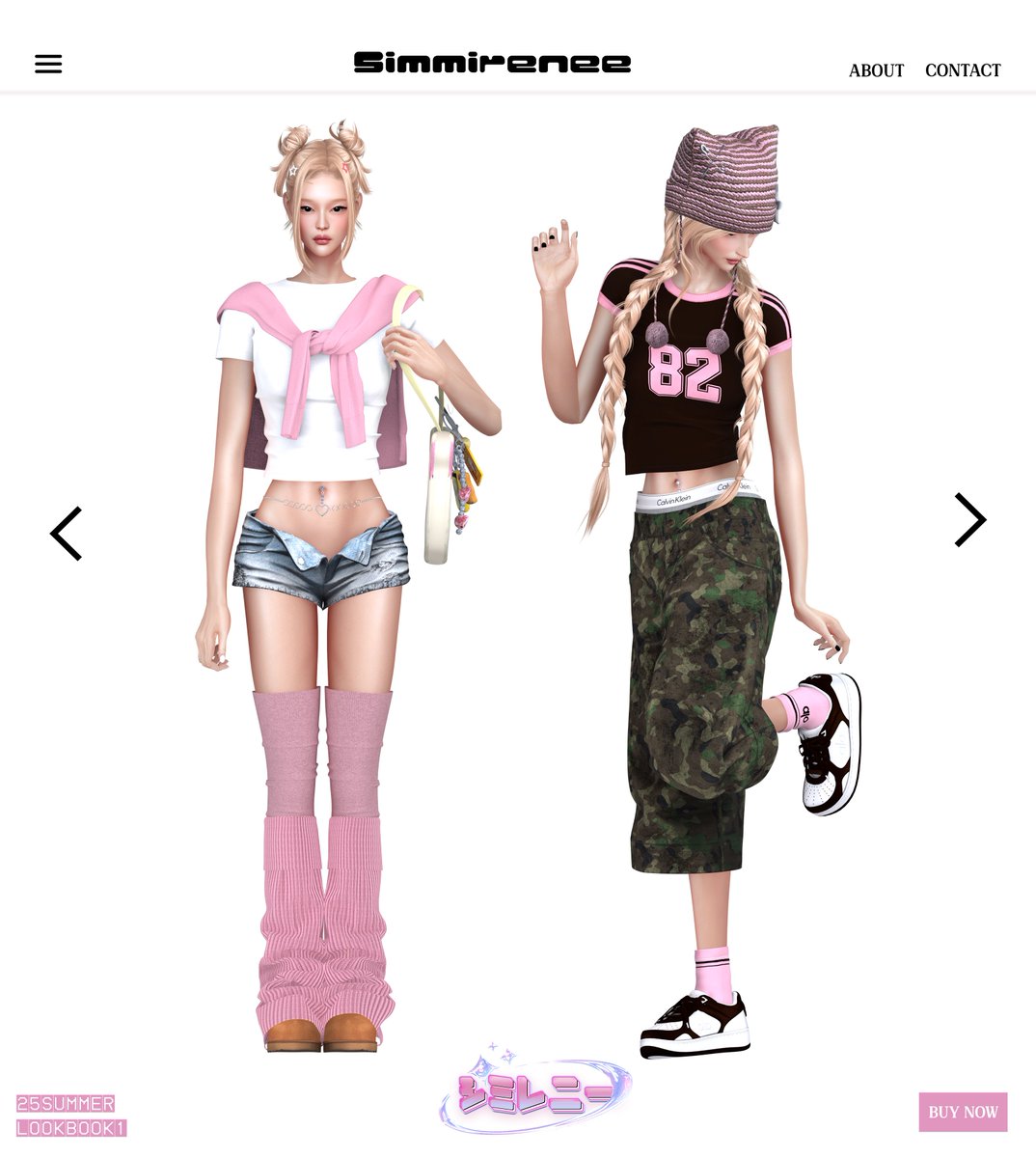 Alysa’s first lookbook 🥹💕 
#ShowUsYourSims