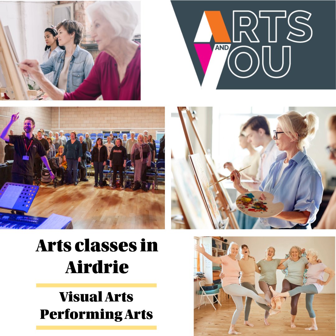 Get creative in Airdrie with Arts &amp; You! 🎭

This term, Airdrie offers Visual Arts and Performing Arts classes – perfect for anyone looking to paint, act, move or sing their way into something new.

Check out our classes today 👉 culturenl.co.uk/arts