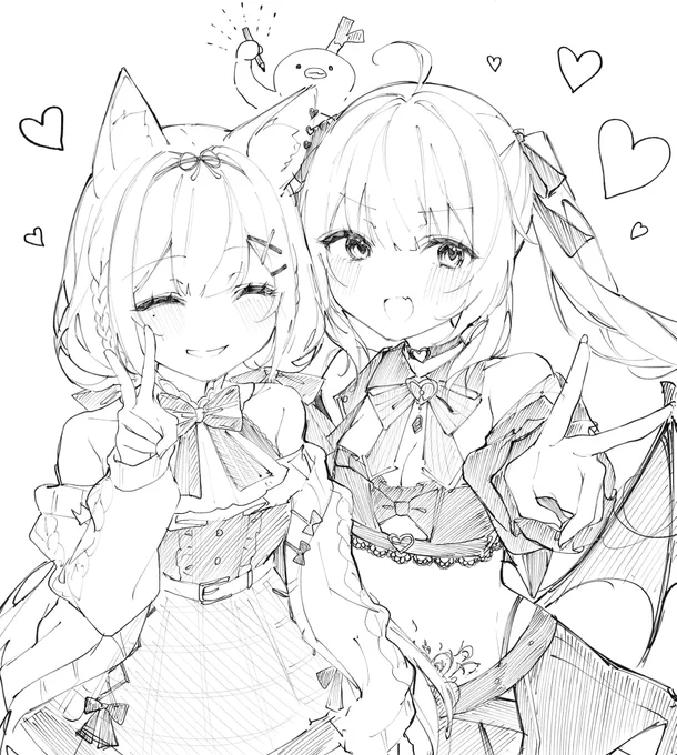 尊姉妹( ᵕ̩̩ ᵕ )🙏

 #モモのバラ園
 #ひめきゃわーと 