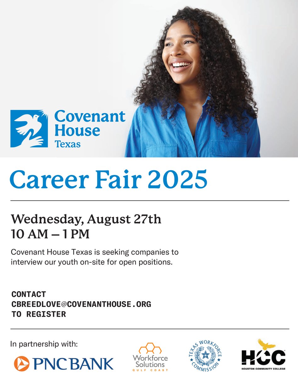 hpdcareer's tweet photo. The @HoustonPolice Department is looking for dedicated individuals to join our team! We will be at the Covenant House Job Fair on August 27, 2025 at 10 AM to answer your questions about becoming an HPD officer.
Apply today at https://t.co/9g9TicKUvV
#JoinHPD https://t.co/rk7chxLeUz