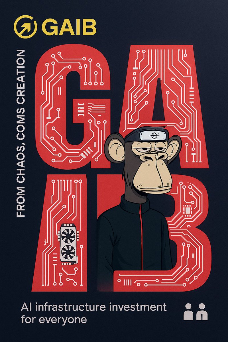 DamnNibesh's tweet photo. Introduction to the GAIB Ecosystem.

GAIB is building the economic layer for AI transforming GPU backed assets into yield generating opportunities and unlocking the trillion dollar AI & compute market.

Key Highlights:
AID – GAIB’s AI synthetic dollar gives investors seamless access to the AI economy while earning real yield from GPU-powered compute.

sAID Staking – Stake AID to earn passive income while keeping liquidity, enabling wider participation in AI-driven financial markets.

Infrastructure Capital – GAIB provides funding solutions for cloud providers & data centers, helping them optimize compute access.

 DeFi Integrations – Lending, borrowing, structured products GAIB connects AI with on-chain finance.

By bridging AI infrastructure and blockchain finance, GAIB is unlocking new opportunities at the intersection of technology and investment.