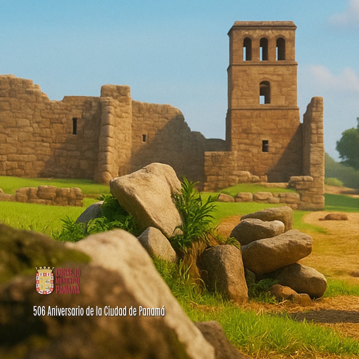 El Consejo Municipal de Panamá se une a la conmemoración de los 506 años de fundación de la Ciudad de Panamá. La sesión de esta semana se traslada, este viernes 15 de agosto, al Conjunto Monumental Histórico de Panamá Viejo.

🤖 Imagen creada con IA