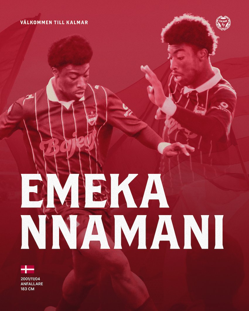 Välkommen till Kalmar FF, Emeka Nnamani!
kalmarff.se/valkommen-till…