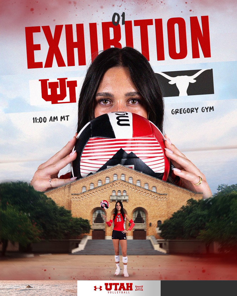 Kicking the tires on 2025 with an exhibition match against No. 5 Texas in a few hours…we can’t wait!

#GoUtes
