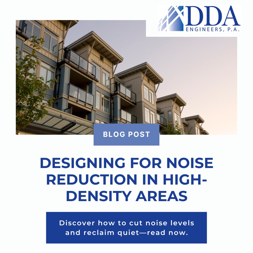 DDAEngineers's tweet image. When condos or offices hug busy streets, doubling up on glass thickness and placing insulation near source points can cut sound levels by 10–15 dB—enough to make conference rooms usable without earplugs. zurl.co/lFj6K #StructuralEngineering #SoundPolution #Miami
