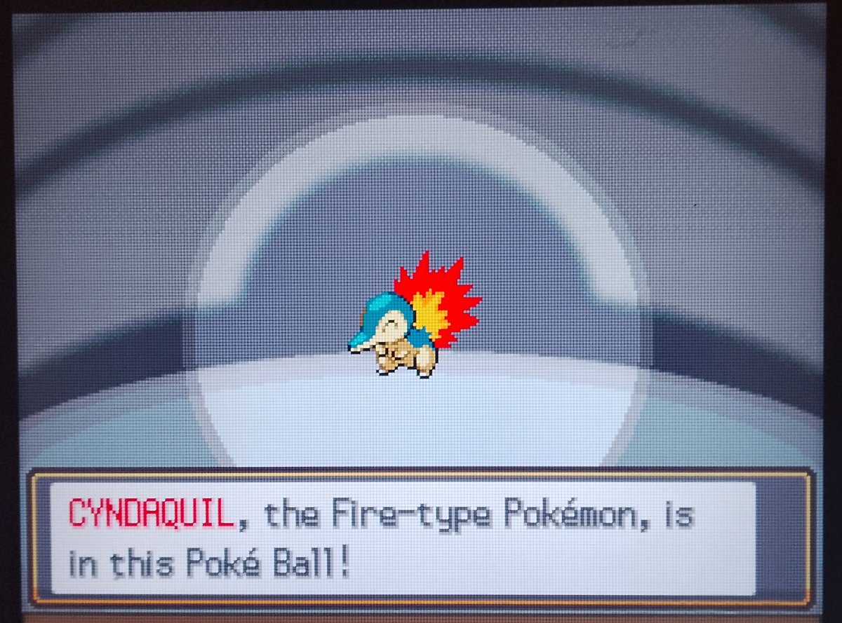 I Picked Cyndaquil on Pokemon HeartGold 
#PokemonHeartGold #Cyndaquil #NintendoDS #GameFreak #Pokemon #Australia #Nintendo #Gamer #Gaming