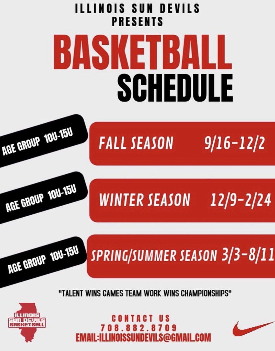 BoobooDouglas's tweet image. Be apart of something special. The @ILSunDevils family is where you want to be if you want to take your game to the next level. This is a top notch program that takes pride in winning and player development. Come out and see if you have what it takes.