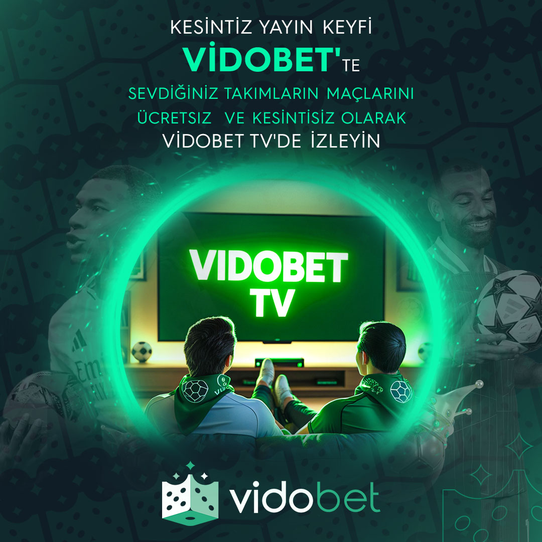 VİDOBET TV

%20 KAYIP BONUSU 

📺 VİDOBET TV ile kuponunu canlı takip et, en sevdiğin takımları kesintisiz izle!

📈 Yüksek oranlar ile bahis heyecanını daha yükseğe taşı!

📺 Canlı TV  (vidobettv.live)           
📱 Whatsapp (t.ly/wpvido)
📱 INSTAGRAM