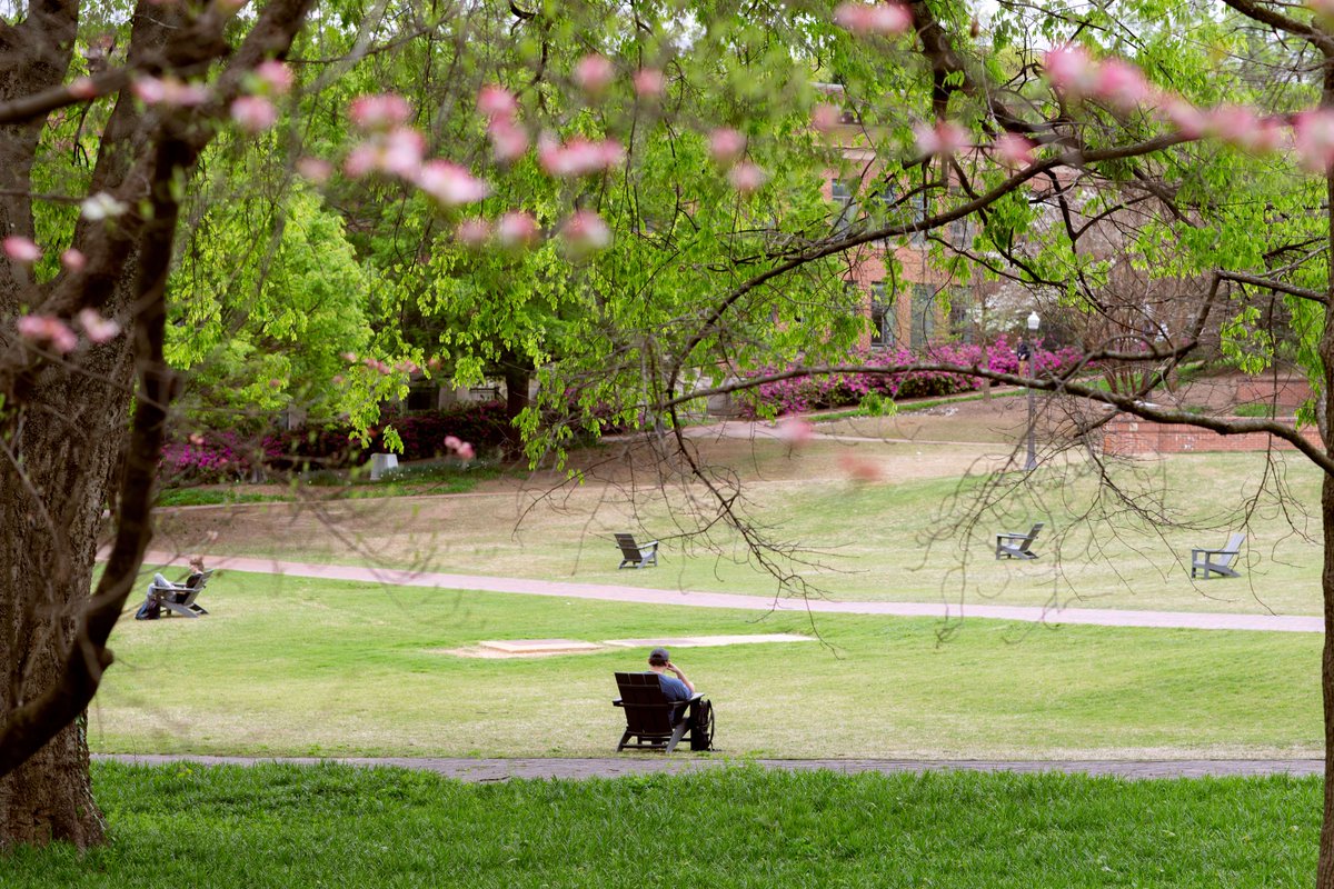 Happy #NationalRelaxationDay, Wolfpack! 🧘🏽 Whether you’re taking in the campus scenery, preparing your online study nook or enjoying a quiet moment with a book, today's the day to embrace whatever makes you feel grounded.