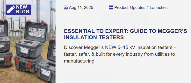 Acutest1's tweet photo. ⚡ The new MARK 2 Megger MIT &amp; S1 Insulation Testers are here – faster, tougher &amp; smarter for every application.

Discover the Essential, Advanced &amp; Expert ranges in our latest blog 👇

https://t.co/G0SyDMx5RT

#Megger #InsulationTesting #HVTesting #ElectricalTesting https://t.co/oKi5dKCgAc