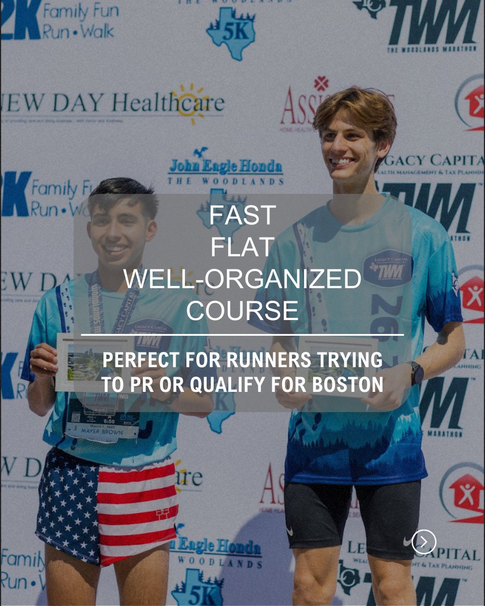 TWoodlands Marathon tweet media