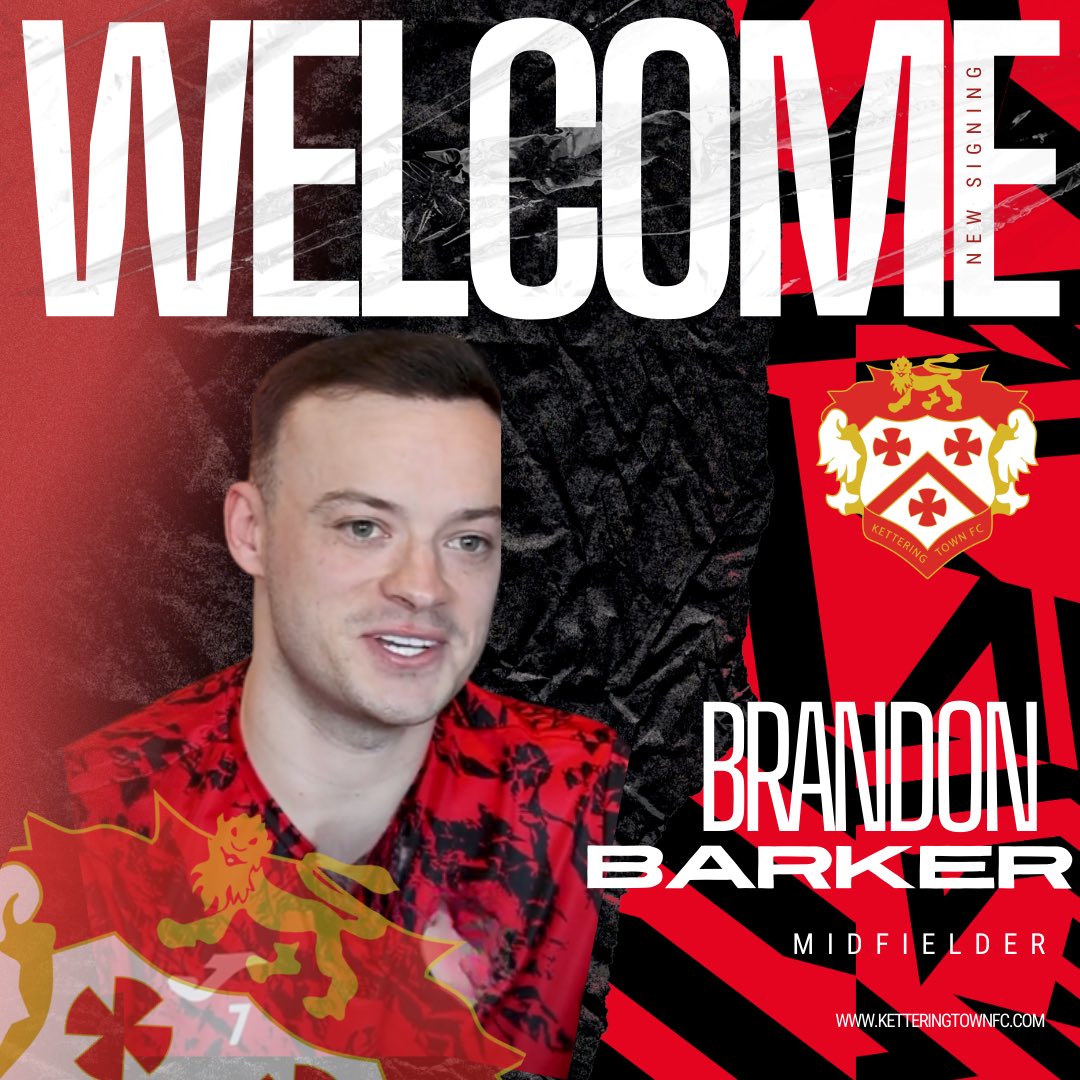 KTFCOfficial's tweet image. NEW SIGNING|

Well, we’re glad we kept that one a surprise 😅

Please welcome Brandon Barker to The Poppies 😍

Some say he’s the reason Trent went to Madrid 👀

Welcome, Brandon!

#KTFC ❤️🖤