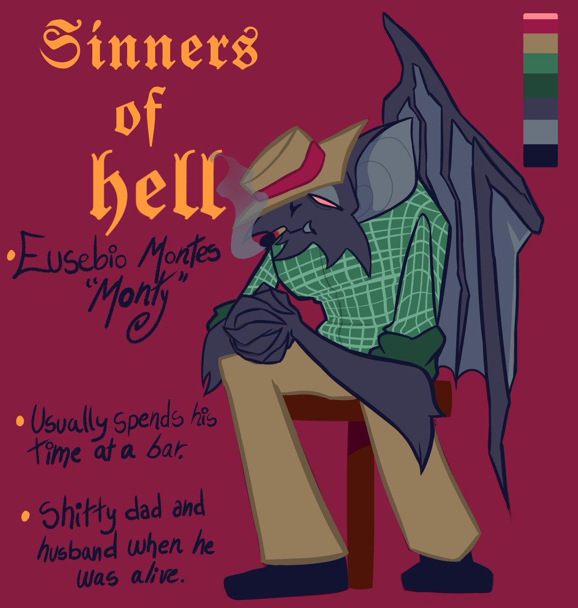 aimeeilutrating's tweet photo. Day 1 of drawing #HazbinHotel ocs until second season comes out.
.
.
.
.
#Hazbinhoteloc #oc #originalcharacter #hi
#sillythings https://t.co/Rflv9gTI03