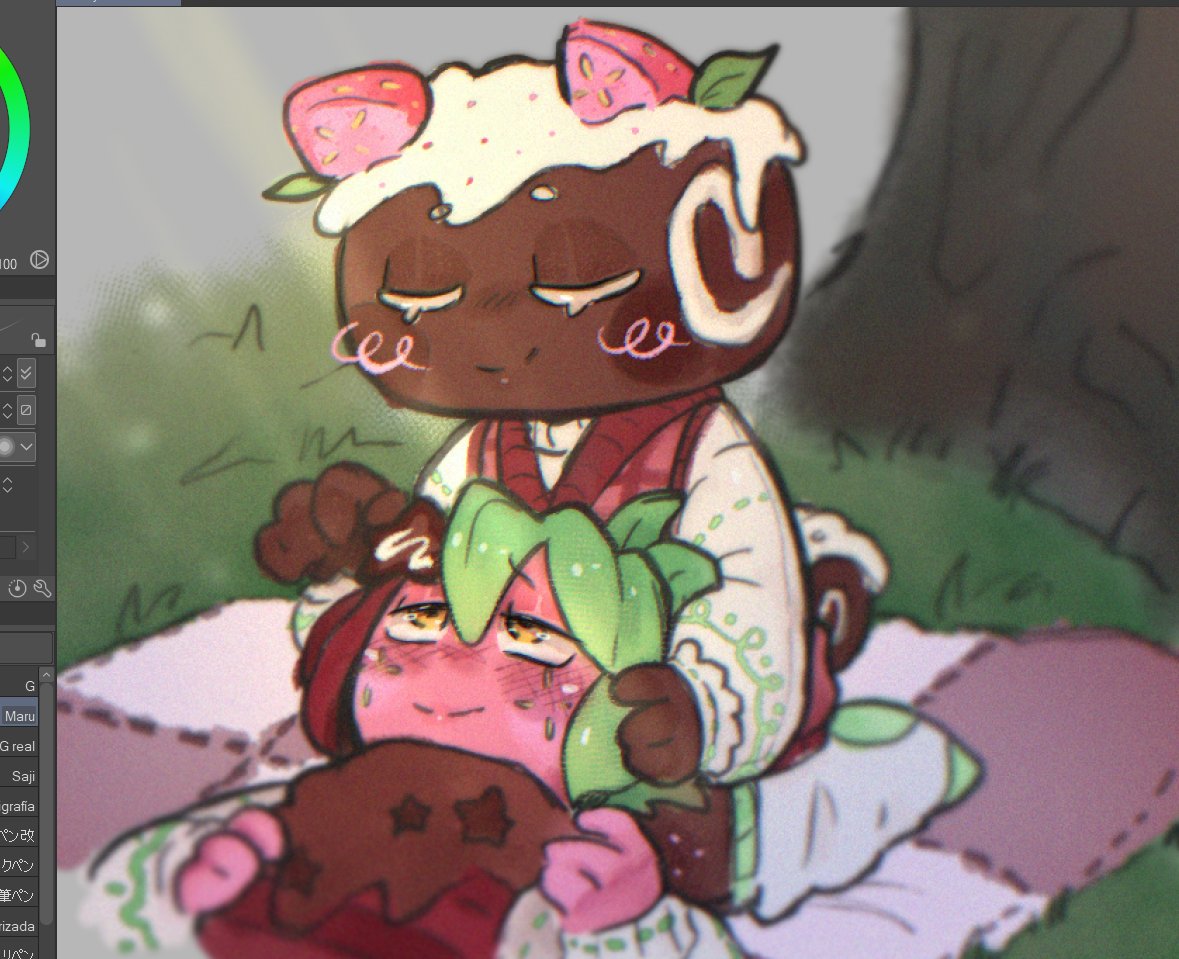 Amo sus nuevas Skins 🛐🛐✨✨
#dandysworld #dandysworldfanart #fruitcake #SproutxCosmo