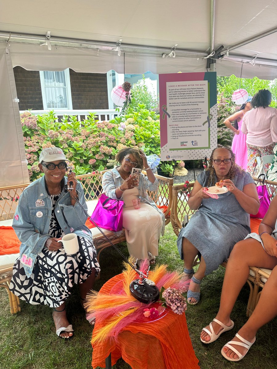 NMQF's tweet photo. #FlashbackFriday from Oak Bluffs, Martha’s Vineyard! 🌊💞
Our “Vineyard Vibes & Breast Health Conversations” event brought together beauty, empowerment & breast health awareness.
#NMQF #BreastHealthMatters #SurviveHER #HealthEquity #BlackWomensHealth #TouchBBCA #BexaEquity https://t.co/uQ85FKuip5