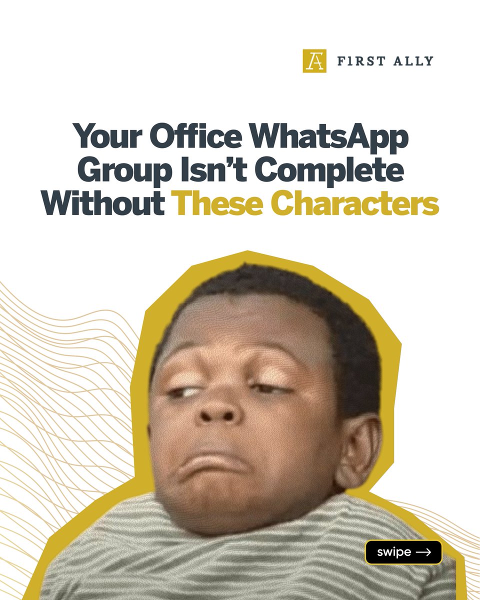 myinvestar's tweet photo. Every office group chat has that one person who’s always planning meetings… and the one who never replies.
We see you all. If you know anyone that falls in this category, tag them in the comment section to catch their sub
#FirstAlly #Investment #Friday #WorkBants #WhatsAppChronicles #OfficeLife