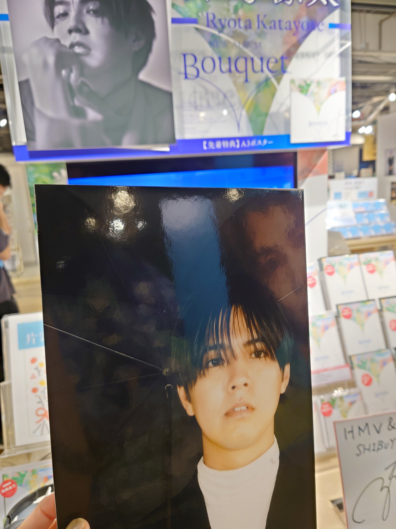 B.A.P CURTAIN CALL ヨンジェ HMV展示パネル 当選品 CDS製作者