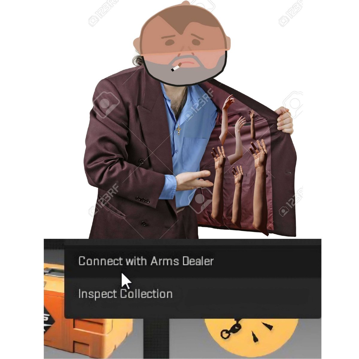 No one:

The CS update for some reason: